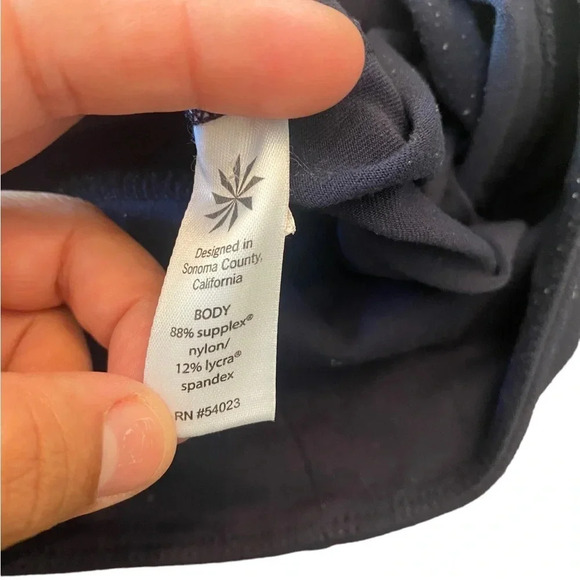 Athleta Set Of Two Body Leggings Blue & Black - Picture 8 of 15